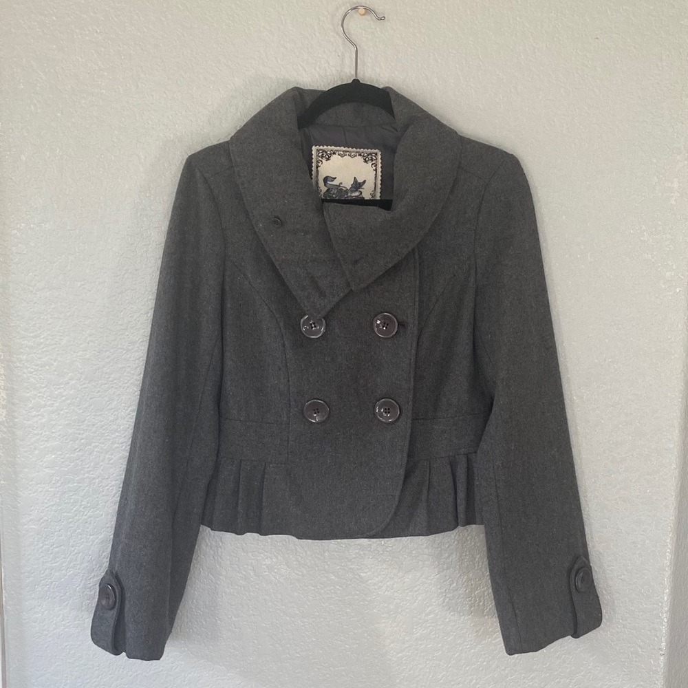 Forever Audrey wool coat